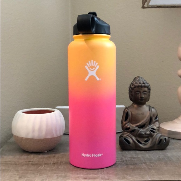 hydro flask ombre pink